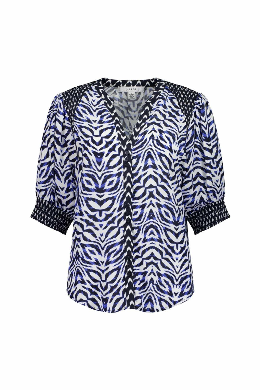 VERGE BLOUSE XS / INK NOVA BLOUSE - 1437BR