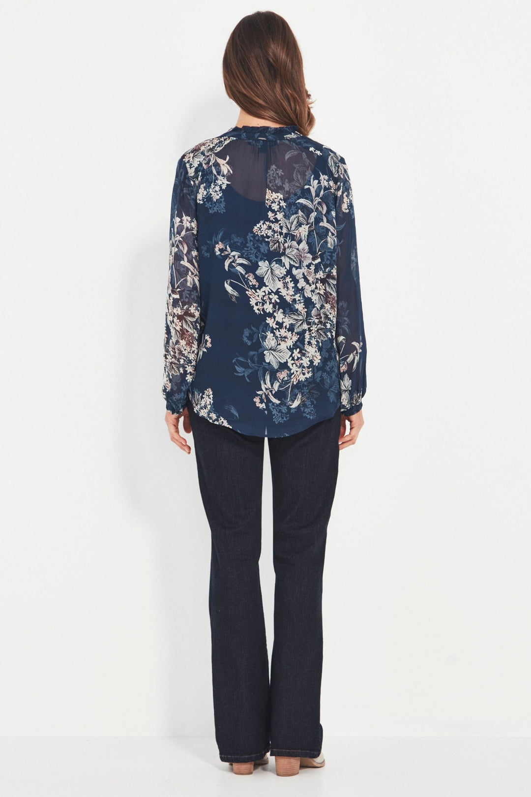 VERGE BLOUSE ZEN BLOUSE - 1029BR