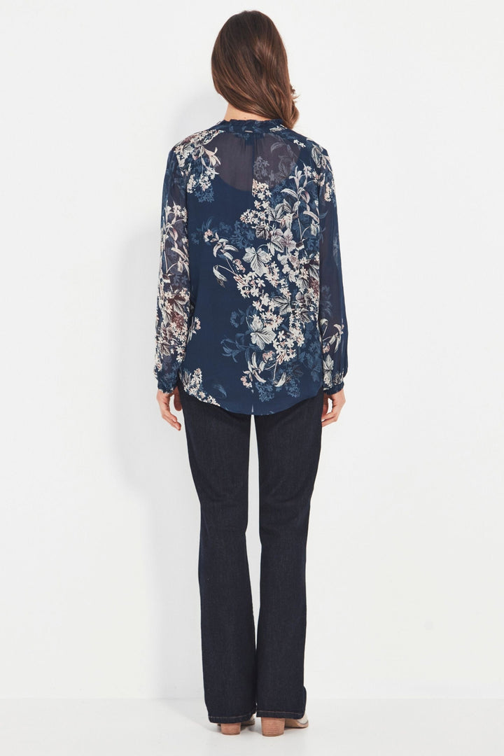 VERGE BLOUSE ZEN BLOUSE - 1029BR