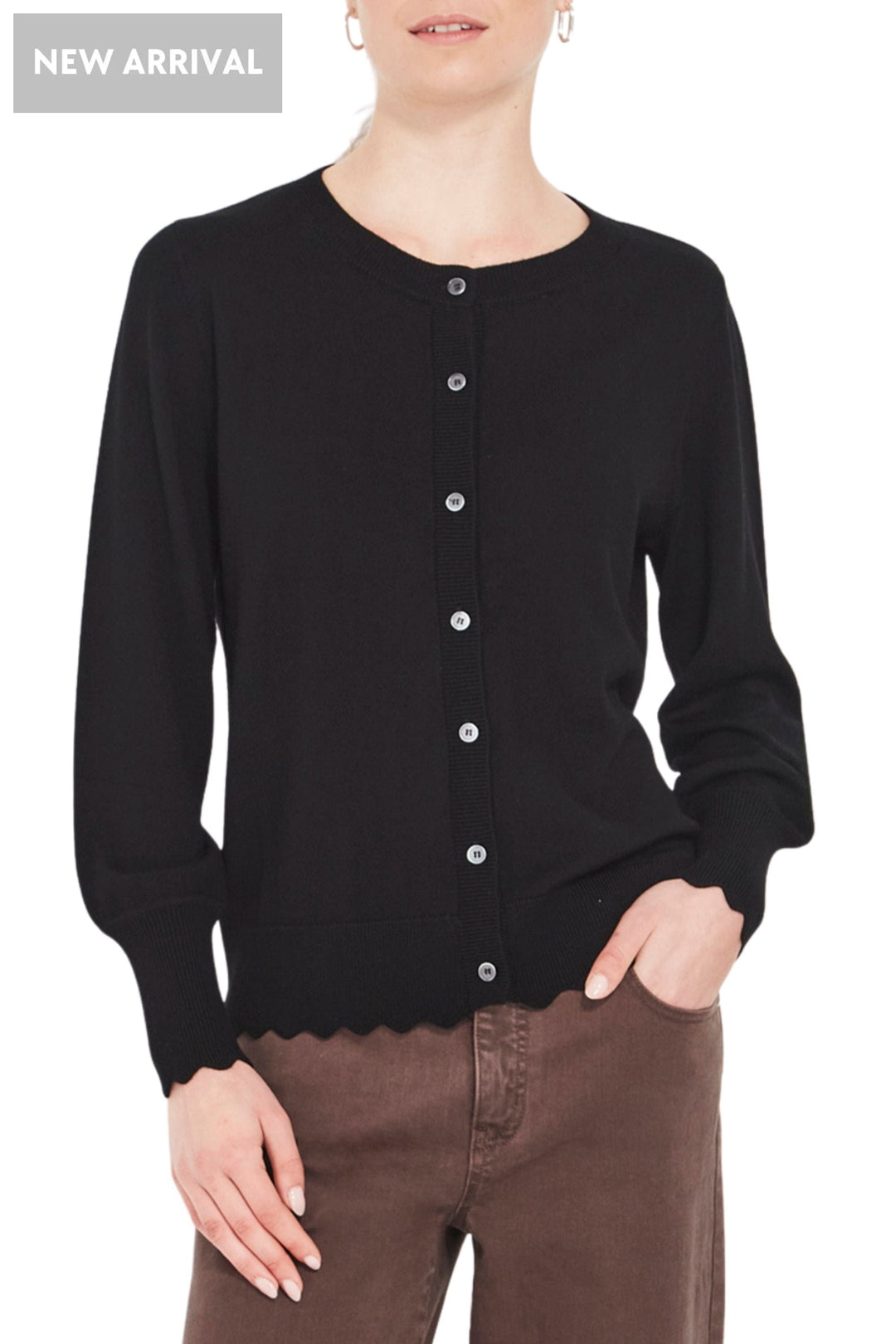 VERGE CARDIGAN XS / BLACK MARCELLA CARDI - 1046SF