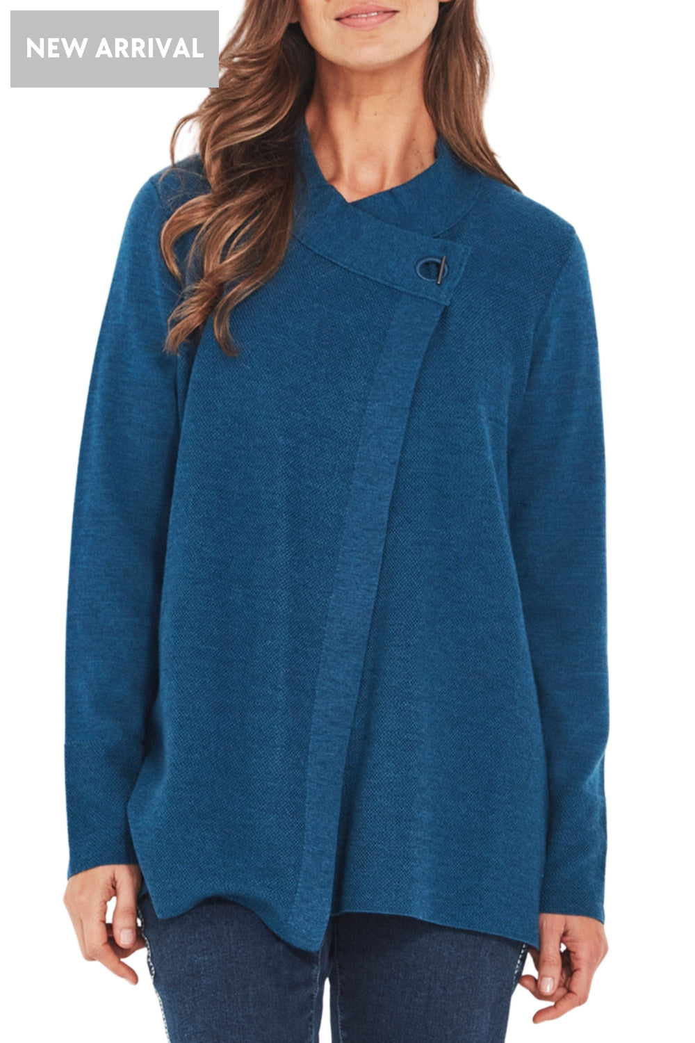 VERGE CARDIGAN XS / KINGFISHER ANGELO CARDI - 1036SF