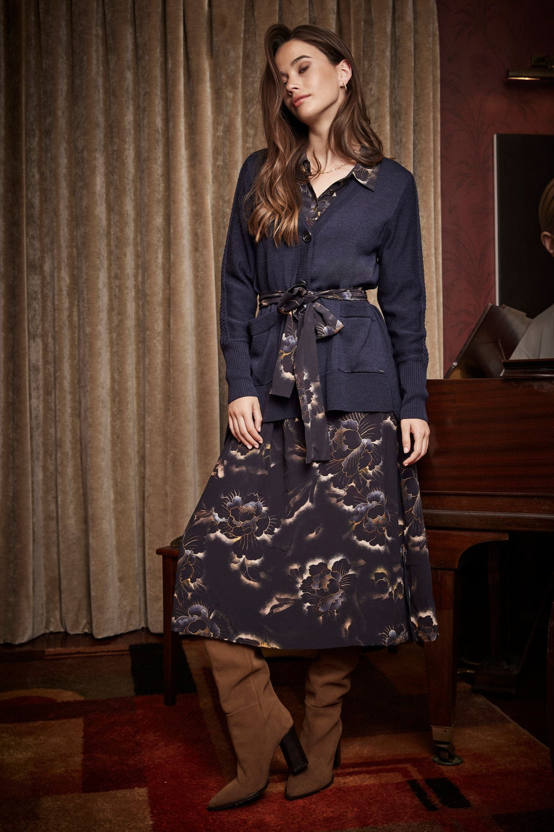 VERGE DRESS DUSK DRESS - 1003JX
