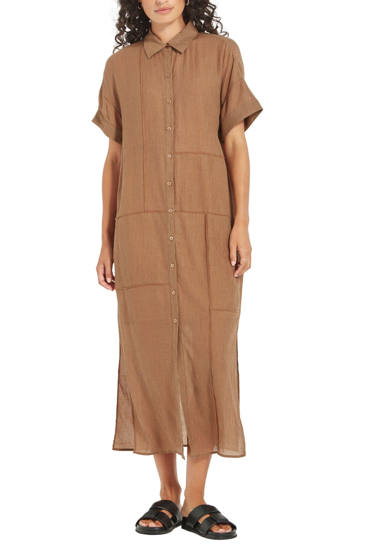 VERGE DRESS XS / BARK AUBREY DRESS - 9902JX
