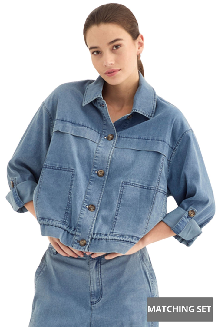VERGE JACKET DENIM / XS SANTA CRUZ JACKET - 1278BR