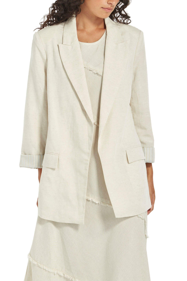 VERGE JACKET XS / CASHEW YARA BLAZER - 9729BR