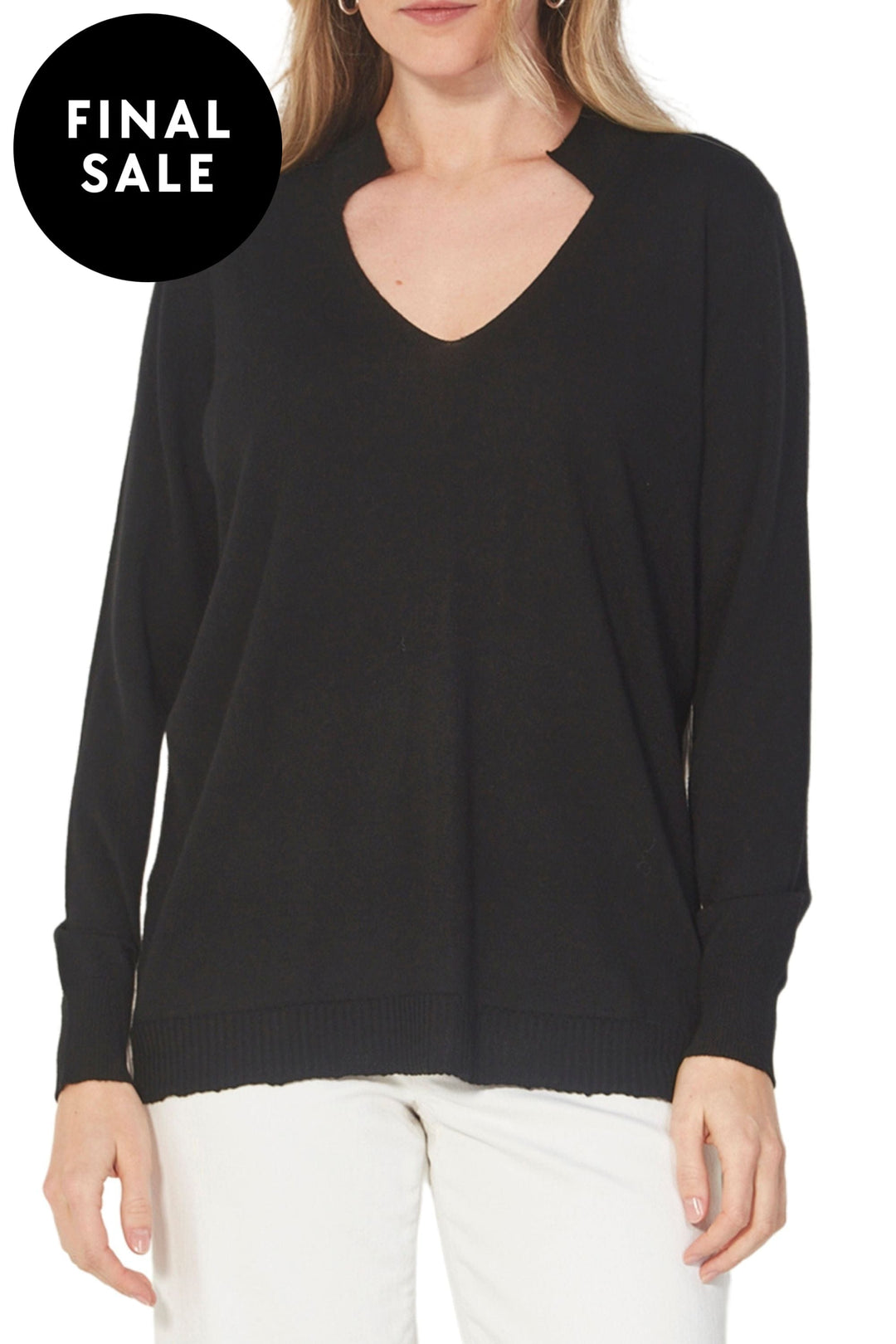 VERGE JUMPER BLACK / XS MANHATTAN SWEATER - 9692SF