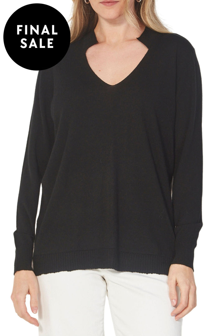 VERGE JUMPER BLACK / XS MANHATTAN SWEATER - 9692SF