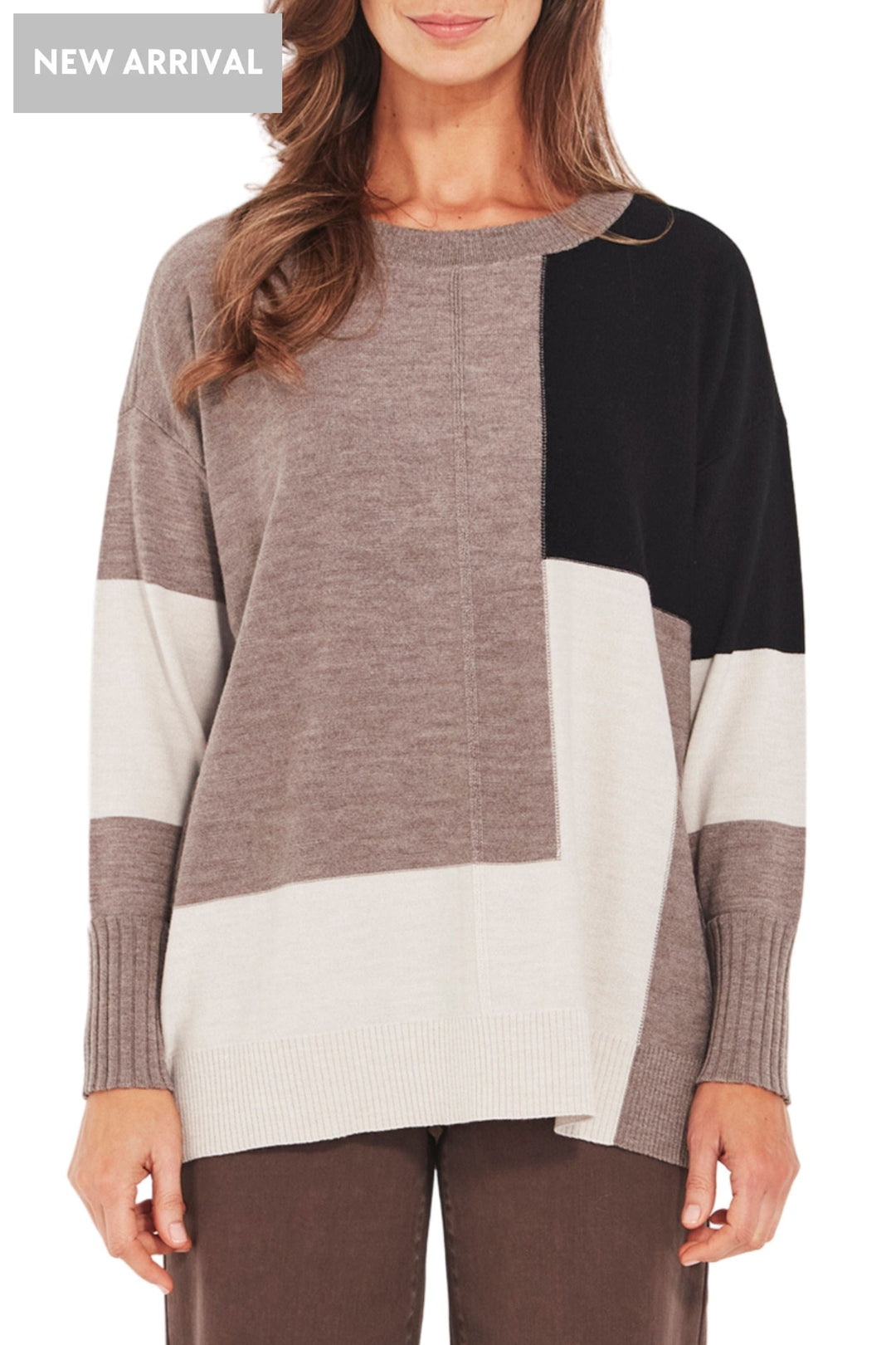 VERGE JUMPER XS / TRUFFLE SLOANE SWEATER - 1038SF