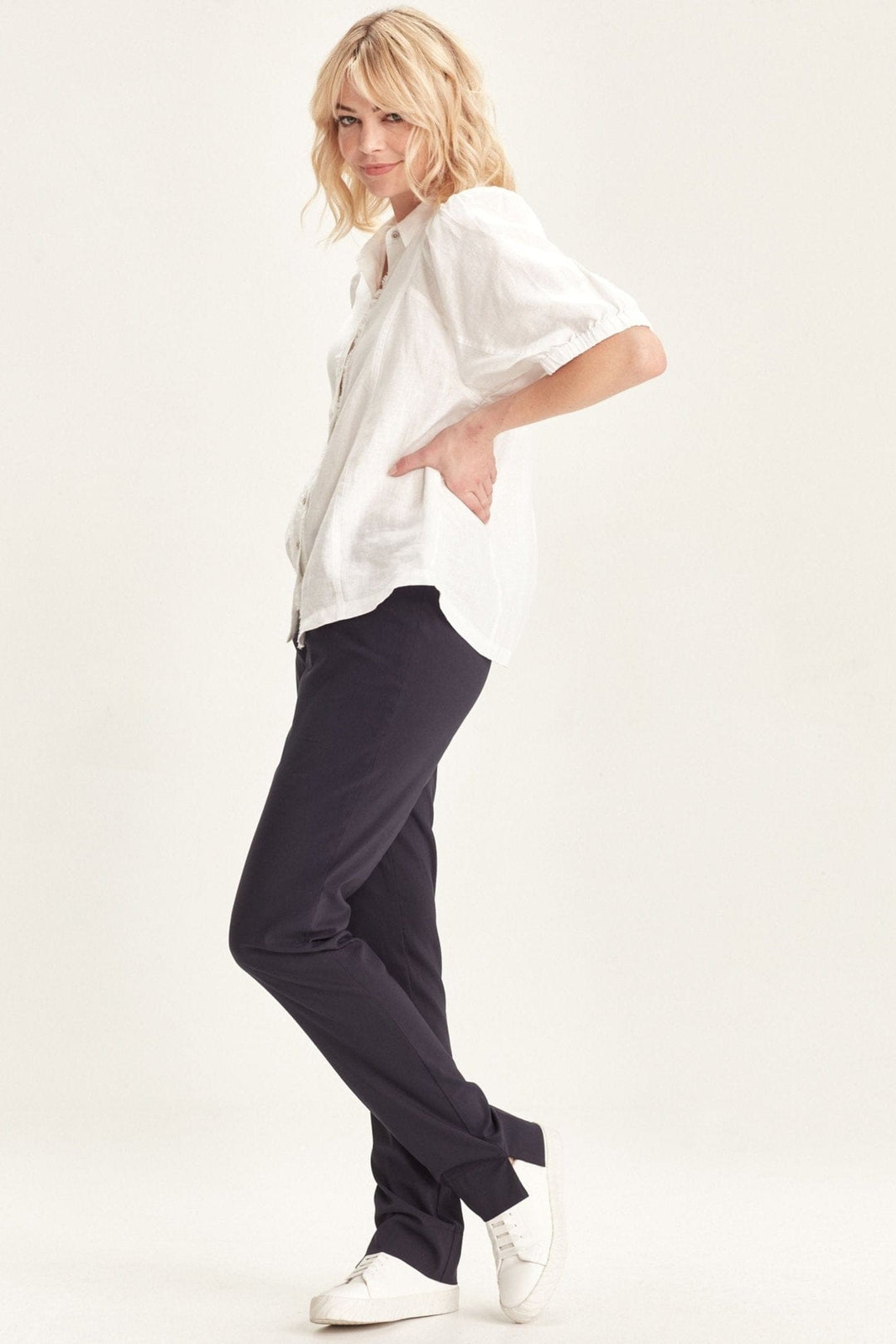 VERGE PANTS 6 / FRENCH-INK ACROBAT SLIM PANT - 7746LW