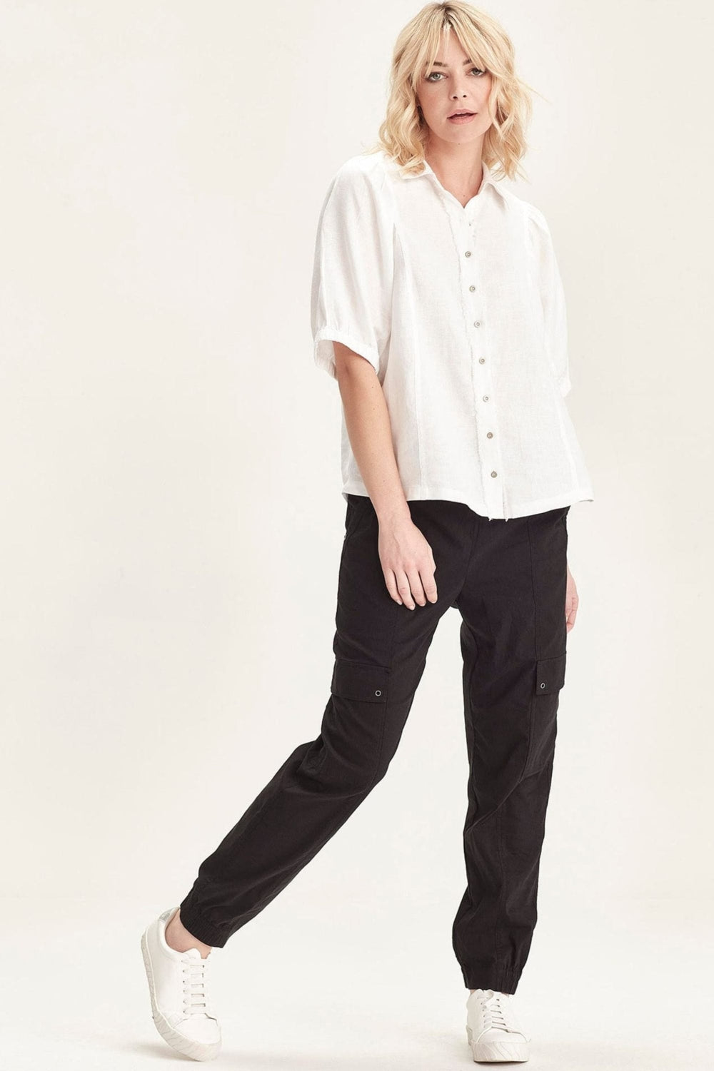 VERGE PANTS 8 / BLACK ACROBAT HISTORY PANT - 4462LW