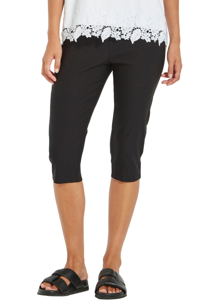 VERGE PANTS 8 / BLACK FOXY CAPRI PANT - 9897LW