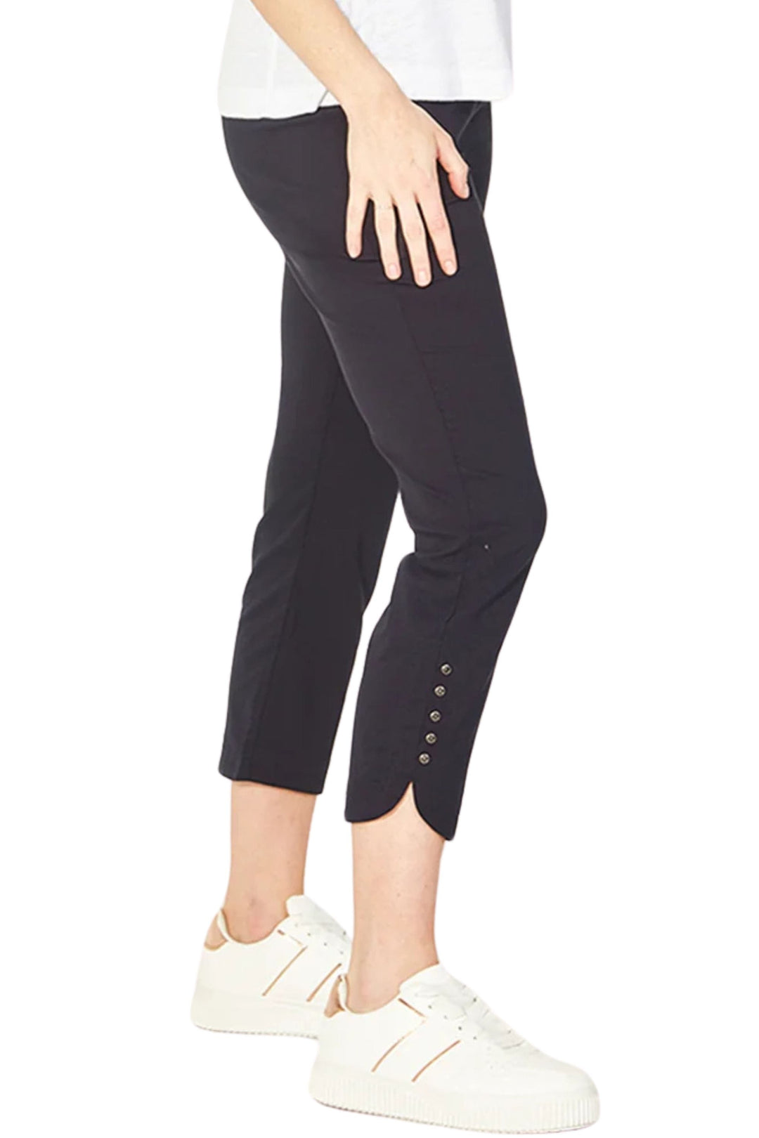 VERGE PANTS BLACK / 8 ACROBAT RIVET PANT - 9322LW