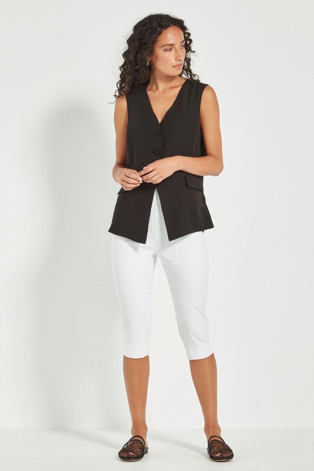 VERGE PANTS FOXY CAPRI PANT - 9897LW