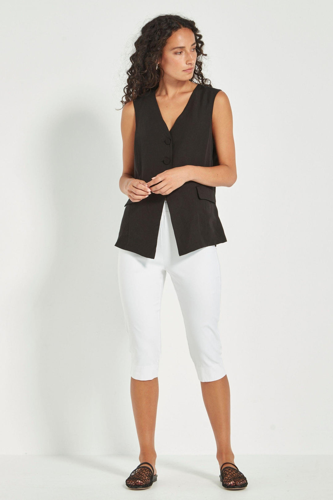 VERGE PANTS FOXY CAPRI PANT - 9897LW