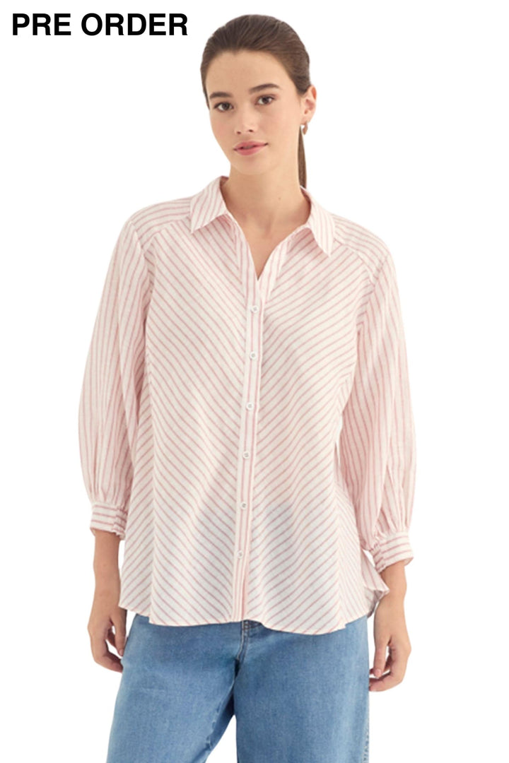 VERGE SHIRT RED / XS MINERVA SHIRT - 1245NB