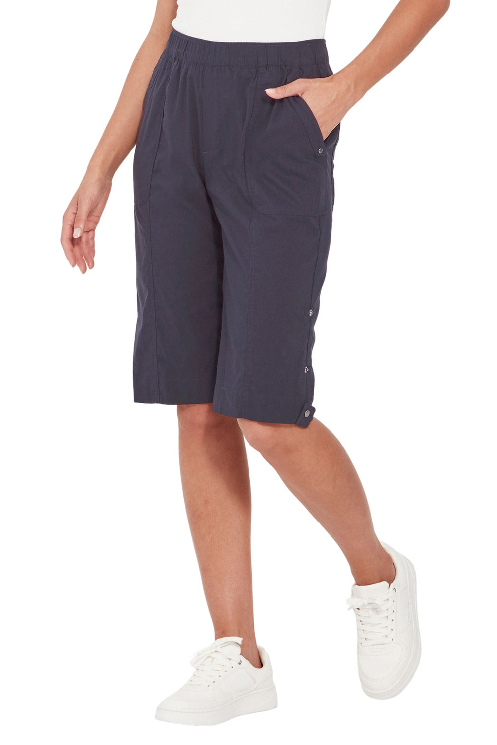 VERGE SHORTS 8 / DENIM-MARLE ACROBAT ROLLED SHORT - 3920LW