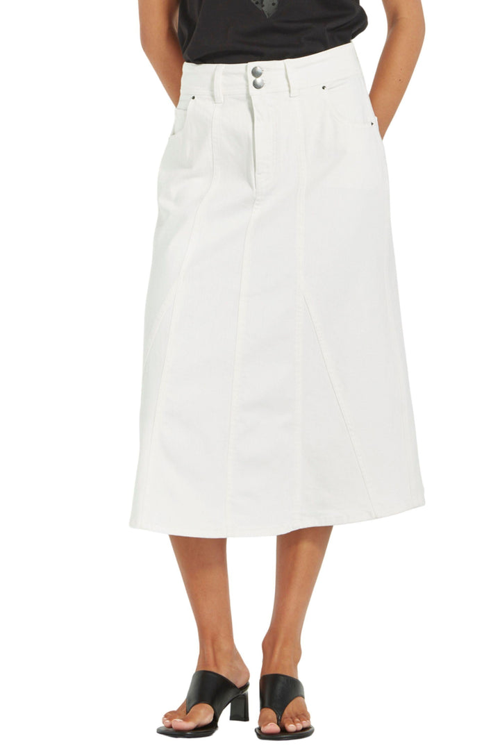 VERGE SKIRT 8 / WHITE GIGI SKIRT - 9740XBT