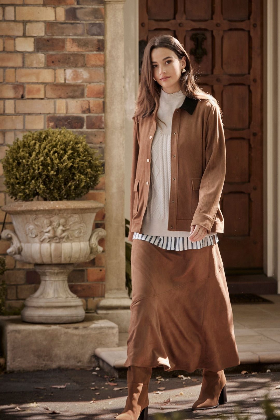VERGE SKIRT ALINA SKIRT - 1080BR