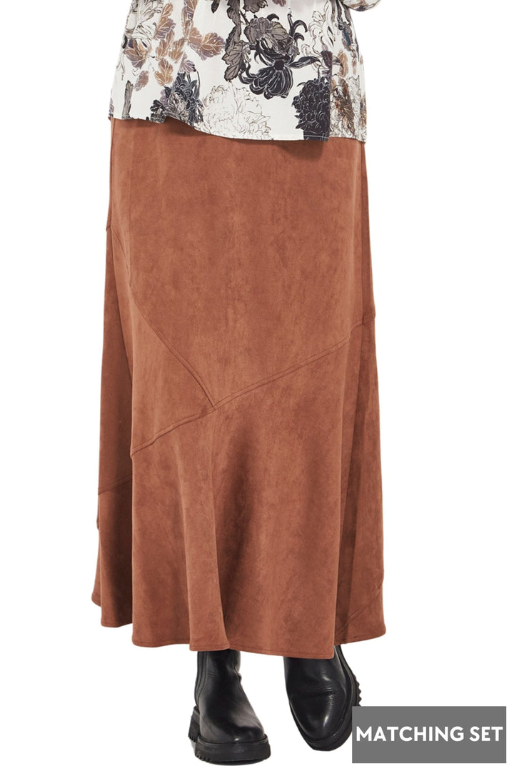 VERGE SKIRT CARAMEL / 8 ALINA SKIRT - 1080BR
