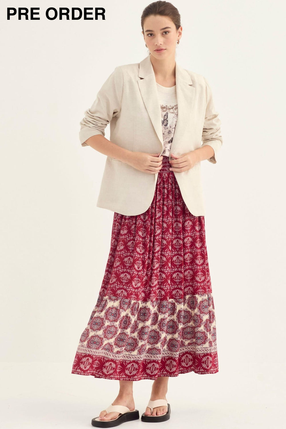 VERGE SKIRT HAZE SKIRT - 1210BR