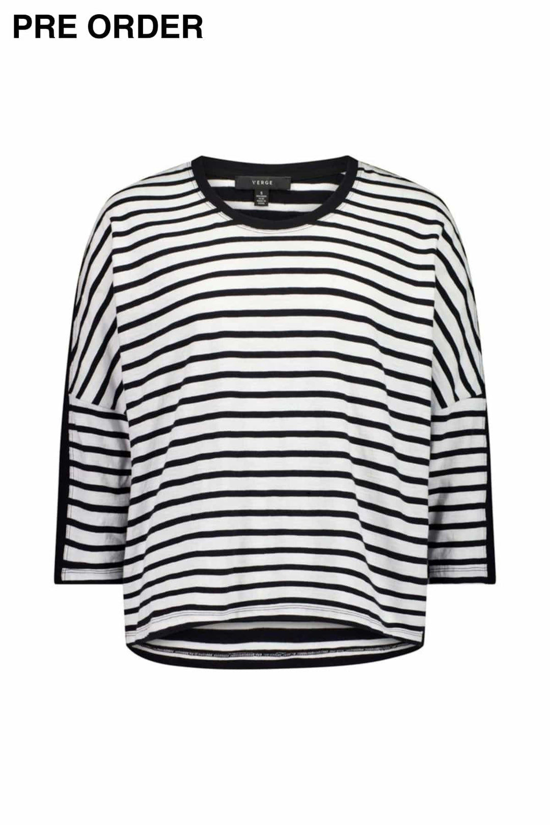 VERGE TOP BLACK-WHITE / XS SCENIC TOP - 1348SF