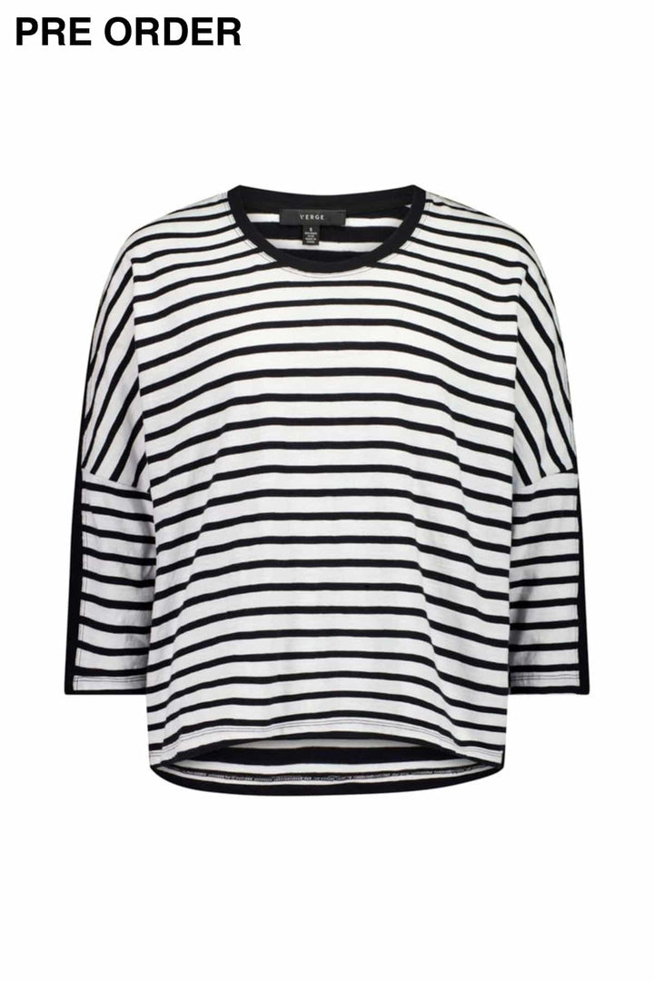 VERGE TOP BLACK-WHITE / XS SCENIC TOP - 1348SF