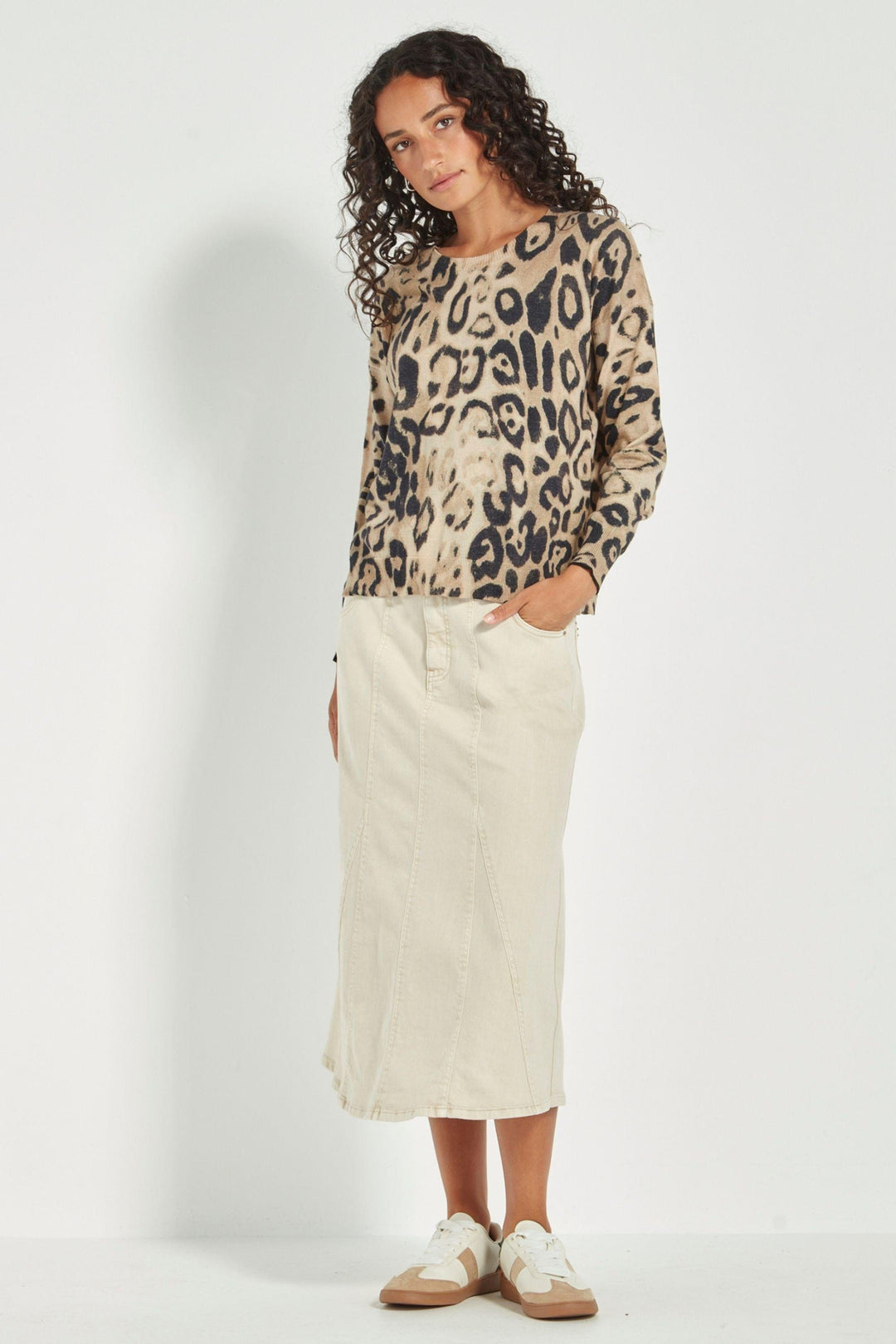 VERGE TOP MANTRA SWEATER - 9914BR