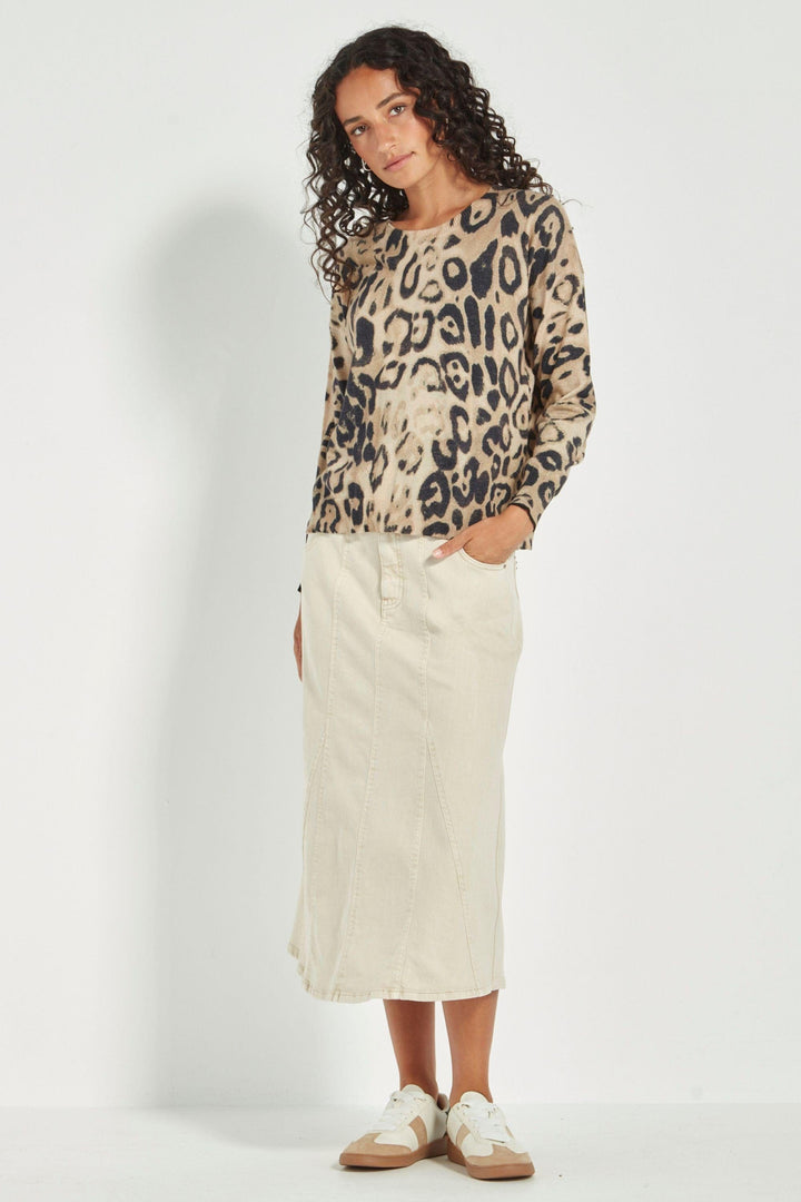 VERGE TOP MANTRA SWEATER - 9914BR
