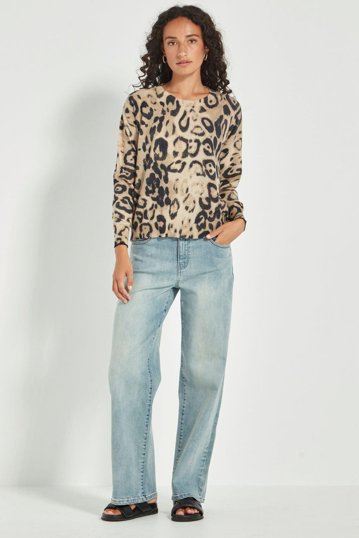 VERGE TOP MANTRA SWEATER - 9914BR