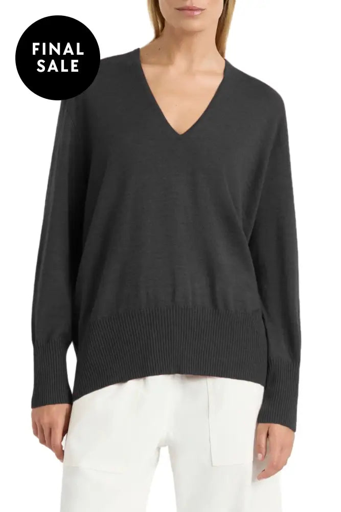 WALKER SWEATER - F139255 XS / BLACK JUMPER