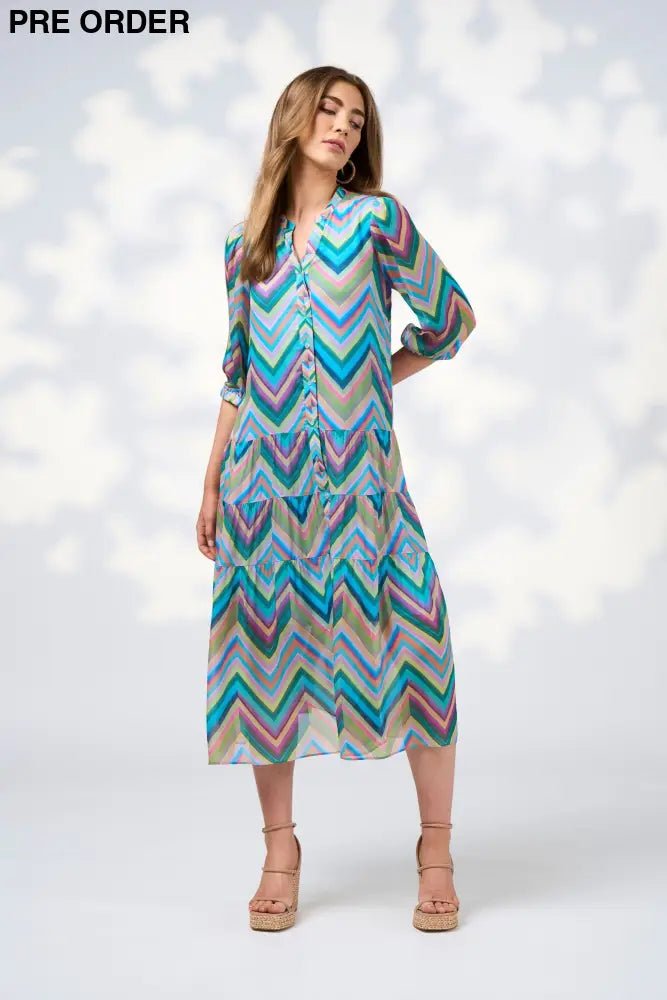 WANDERLUST MIDI DRESS LS3054W DRESS