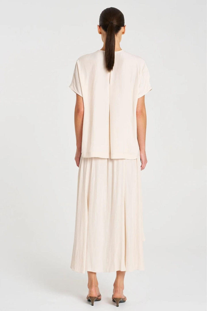 MELA PURDIE TOP WEDGE TAB SHELL TOP - F678804