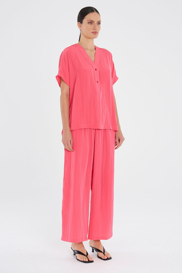 MELA PURDIE TOP WEDGE TAB SHELL TOP - F678804