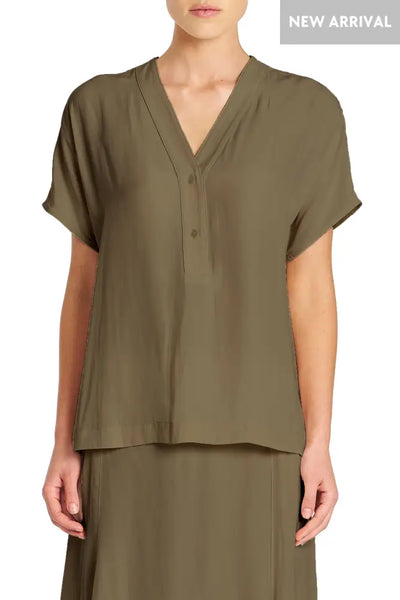 WEDGE TAB SHELL TOP - F678804 8 / FOSSIL TOP