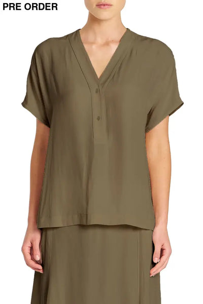 WEDGE TAB SHELL TOP - F678804 8 / FOSSIL TOP