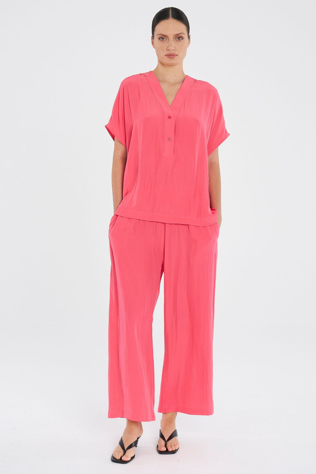 MELA PURDIE TOP WEDGE TAB SHELL TOP - F678804