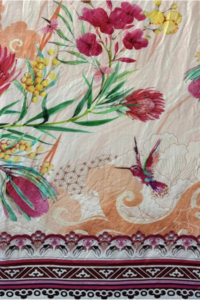 WILD WATTLE DRESDEN DRESS - LDR-1807-WWT DRESS