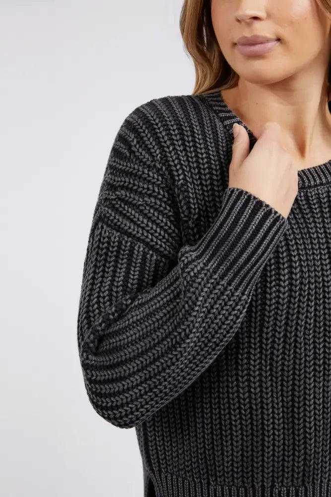 WINNIE KNIT CREW - 5532025 TOP