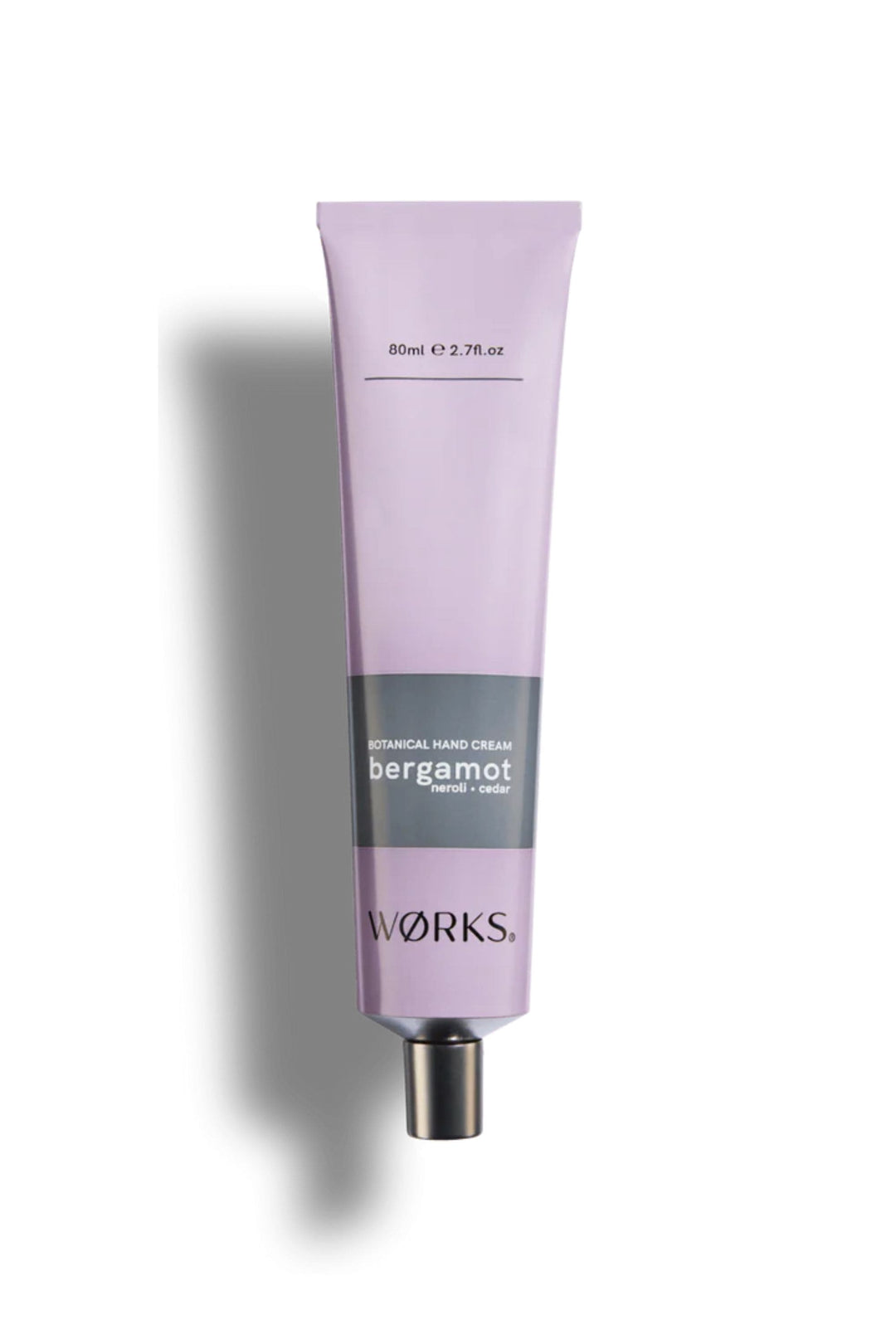 WORKS GIFTWARE BERGAMOT BERGAMOT HAND CREAM TUBE - WOBERG03