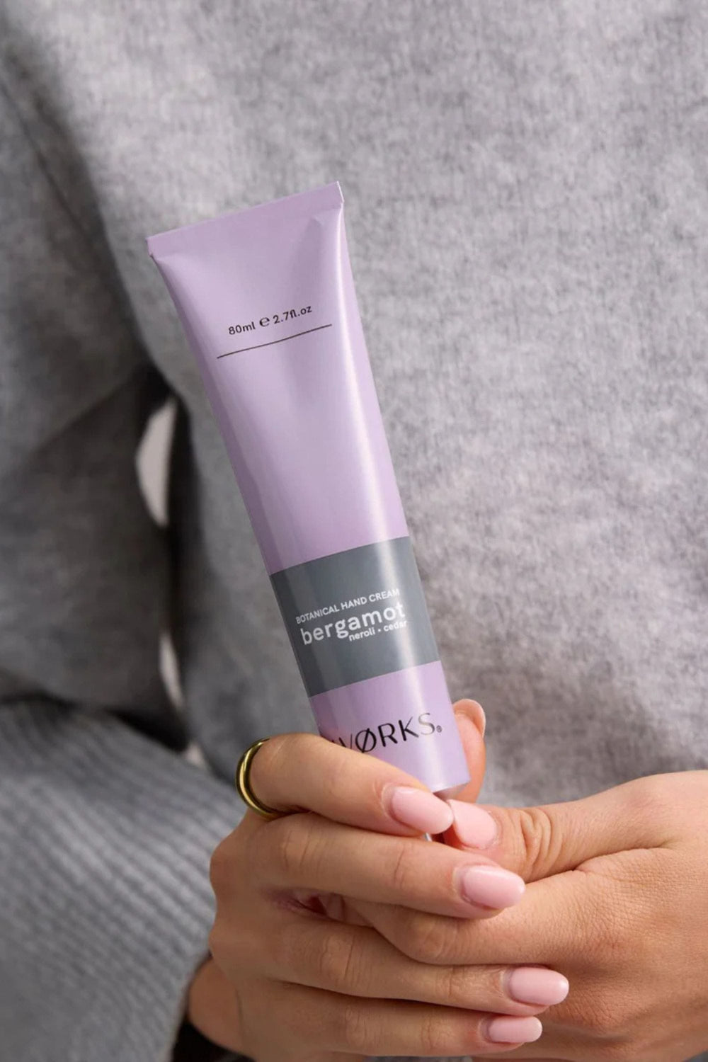 WORKS GIFTWARE BERGAMOT BERGAMOT HAND CREAM TUBE - WOBERG03