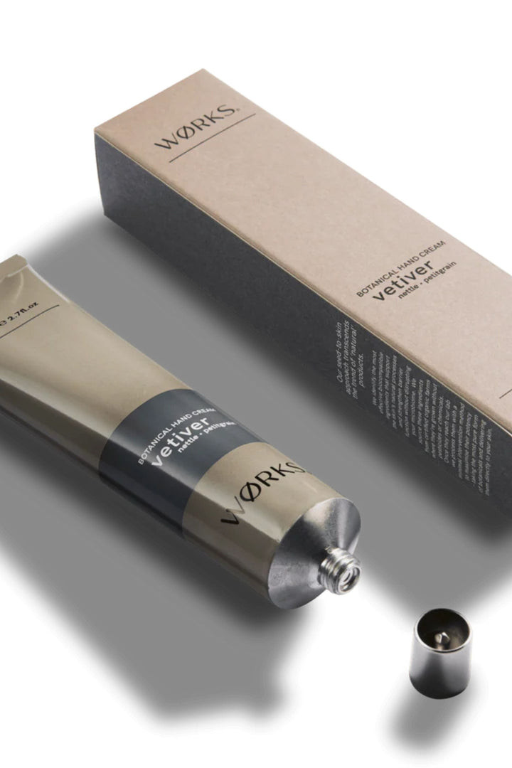 WORKS GIFTWARE VETIVER VETIVER HAND CREAM TUBE - WOVETI03