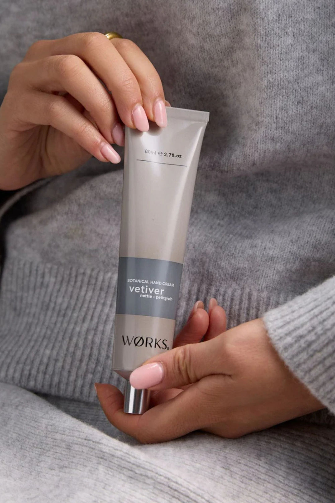 WORKS GIFTWARE VETIVER VETIVER HAND CREAM TUBE - WOVETI03