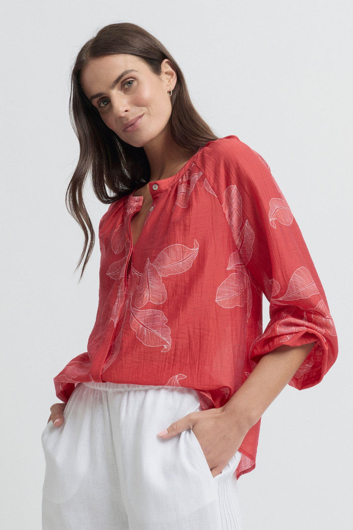 YARRA TRAIL BLOUSE ROSELLA BLOUSE - YTWN4384