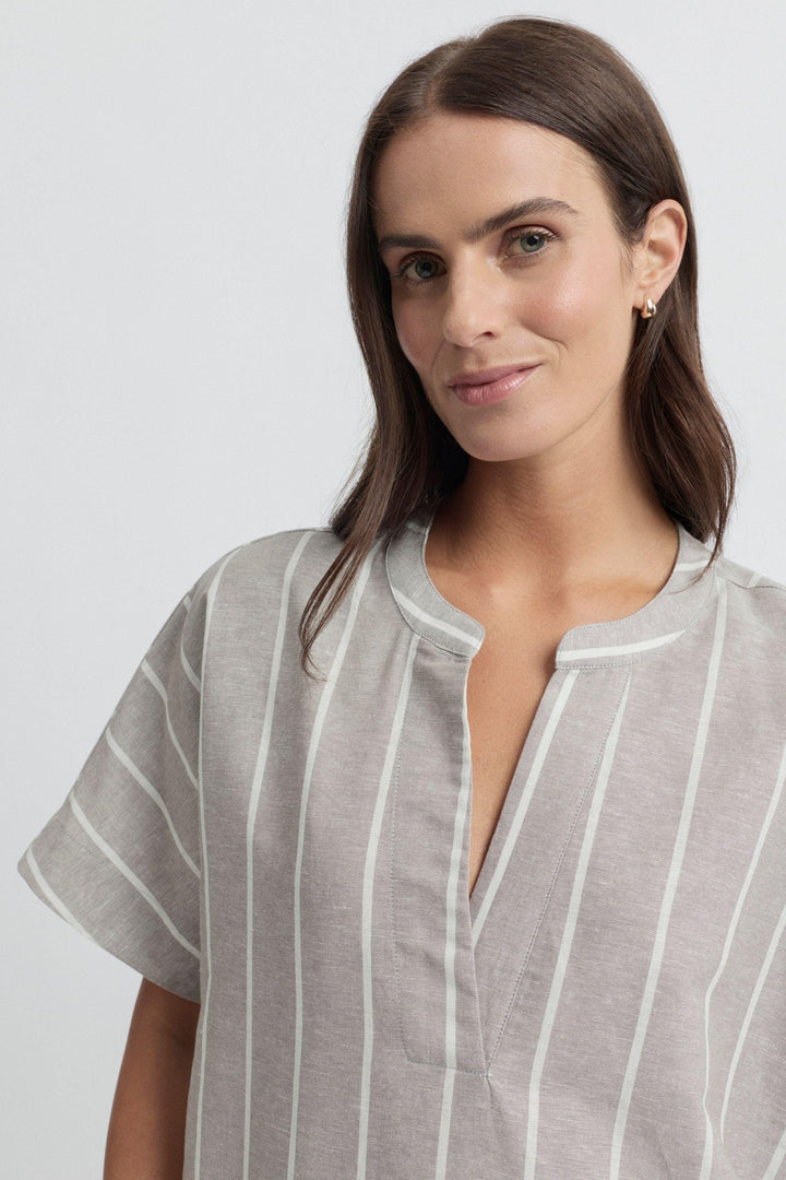 YARRA TRAIL BLOUSE SANDY BLOUSE - YTWN4387