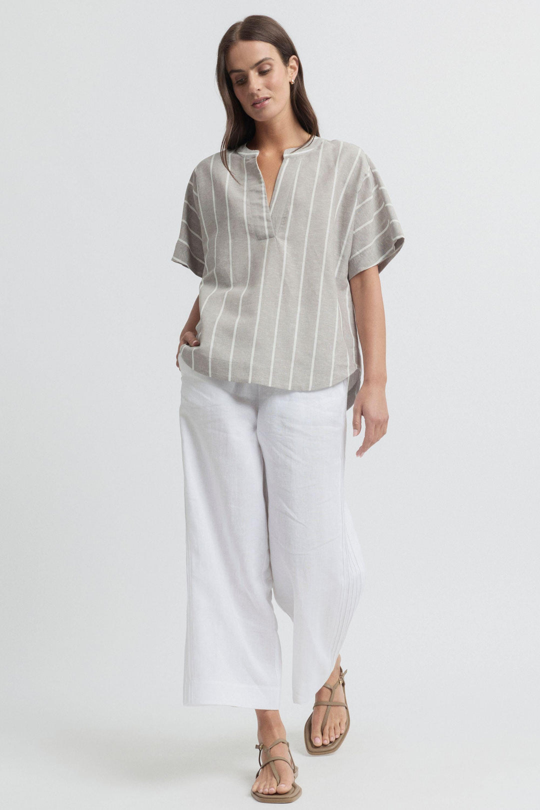 YARRA TRAIL BLOUSE SANDY BLOUSE - YTWN4387