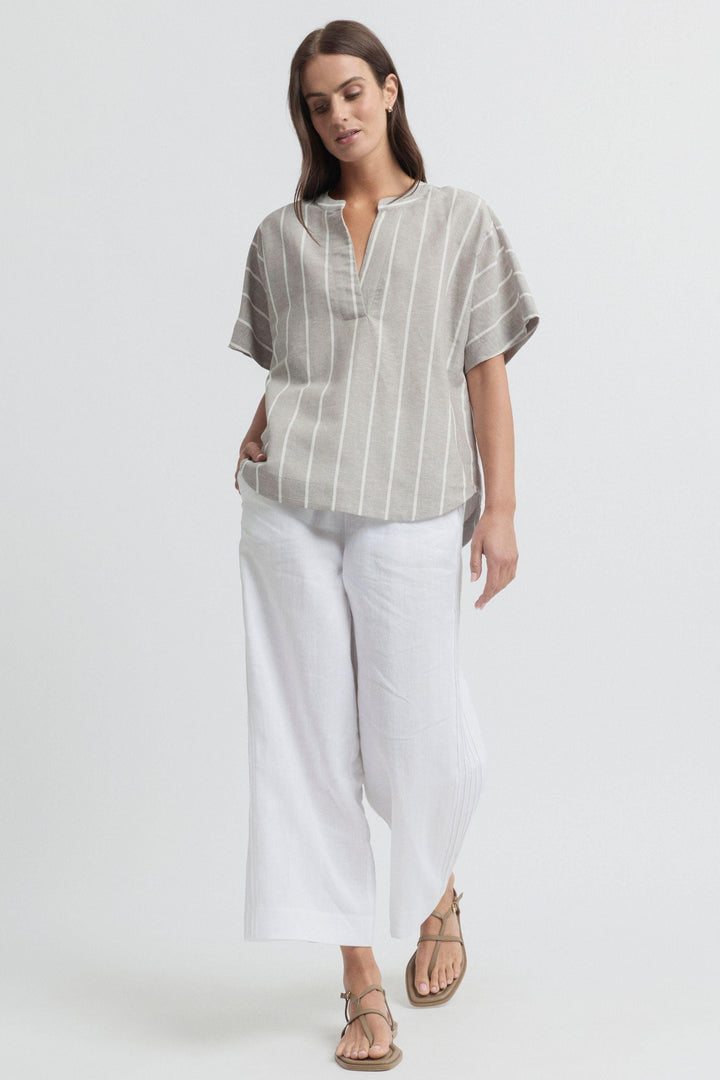 YARRA TRAIL BLOUSE SANDY BLOUSE - YTWN4387