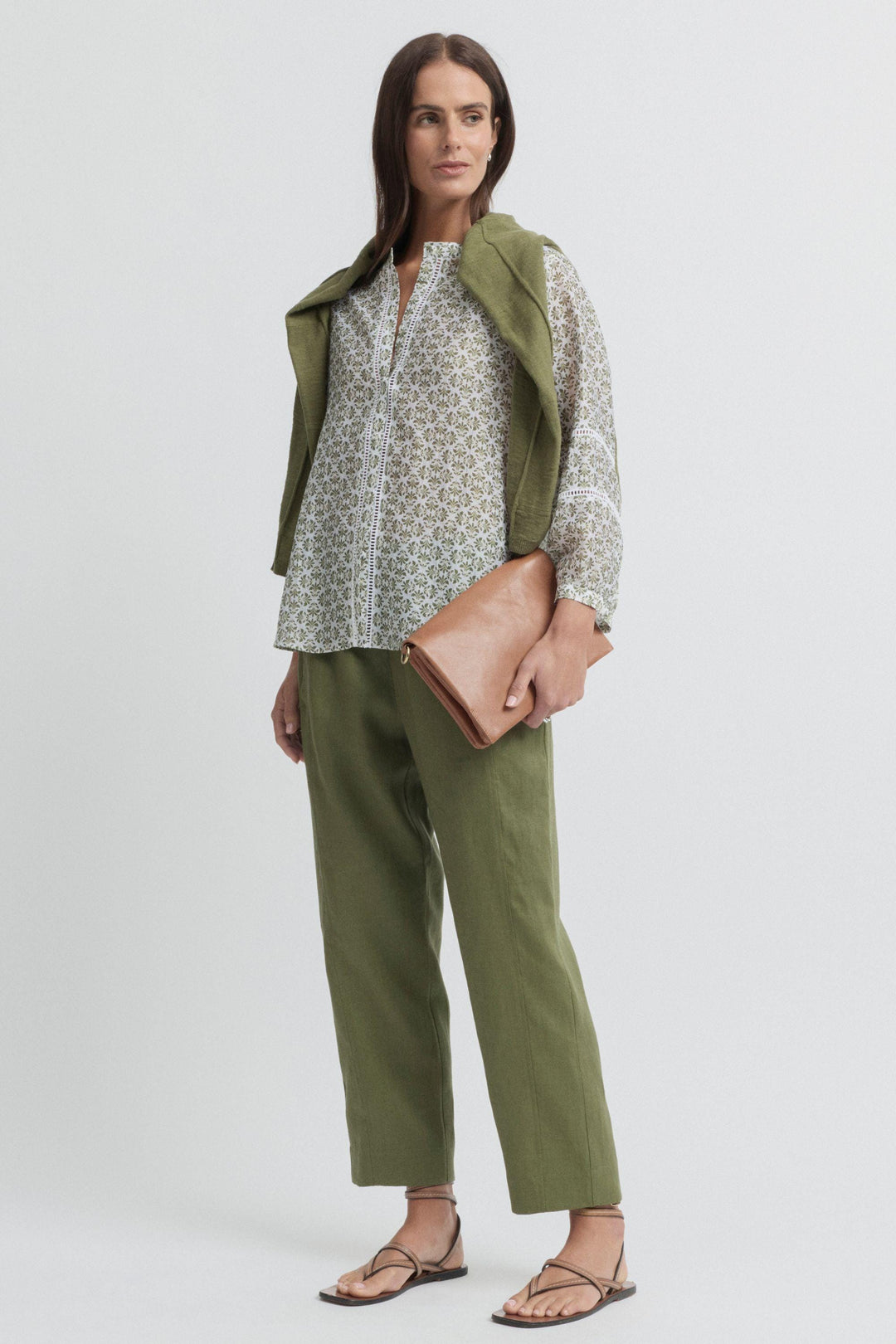 YARRA TRAIL BLOUSE VINE BLOUSE - YTWN4380