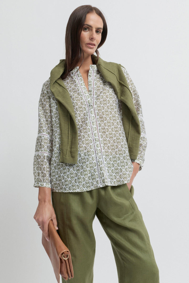 YARRA TRAIL BLOUSE VINE BLOUSE - YTWN4380