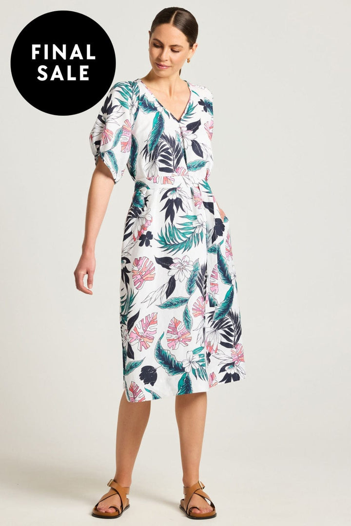 YARRA TRAIL DRESS PANAMA PRINT DRESS - YT25S9540