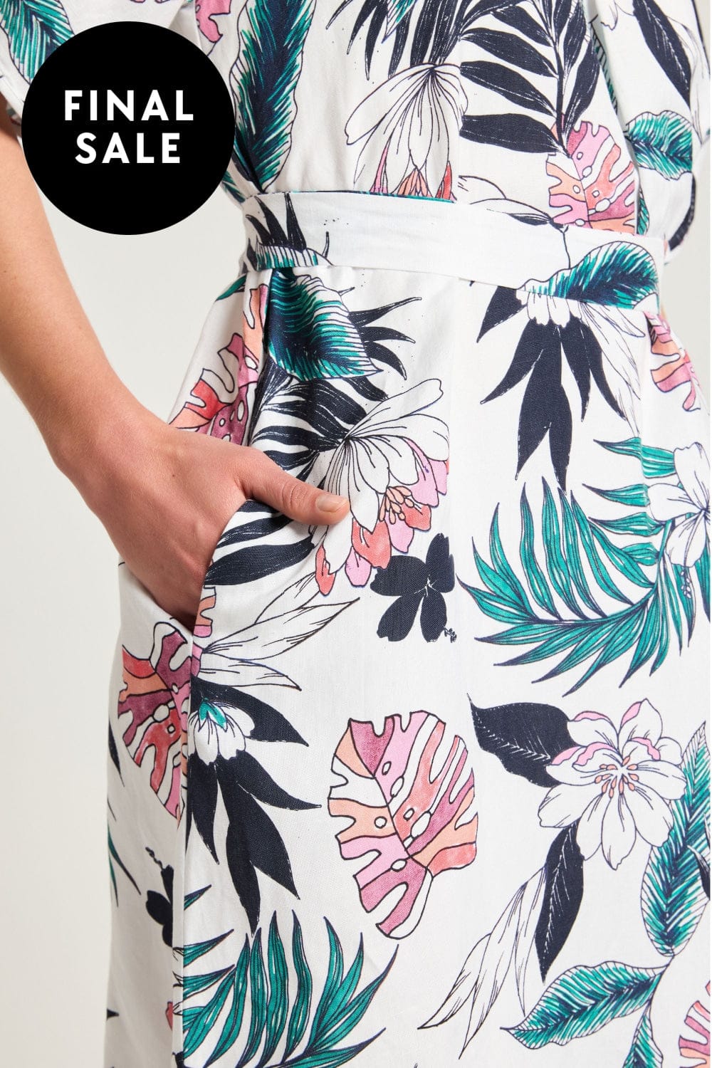 YARRA TRAIL DRESS PANAMA PRINT DRESS - YT25S9540